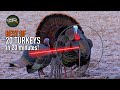 20 Turkeys In 20 Minutes BEST OF HUNTING Compilation