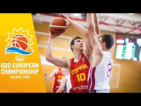 Latvia v Spain - Full Game - FIBA U20 European Championship 2019