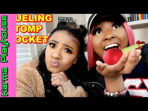 DUELING STOMP ROCKET CHALLENGE & REVIEW bottle rocket launcher rockets Karma Playhouse