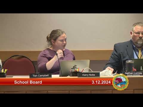 3.12.2024 School Board