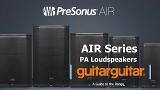 Video thumbnail for Presonus Air PA Loudspeakers by GUITARGUITAR