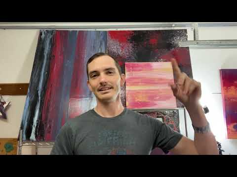 How Do I Name my Abstract Paintings? [VLOG]