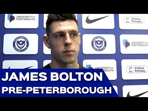 James Bolton pre-Peterborough United