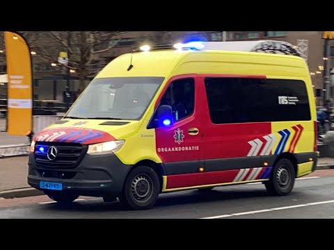 A1 | Orgaandonatie  met spoed naar Het Erasmus MC  | In Rotterdam
