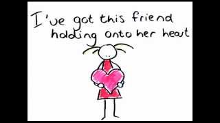 The Civil Wars - I&#39;ve got this friend (with lyrics)