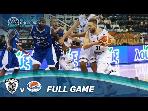 PAOK v Rosa Radom - Full Game - Basketball Champions League