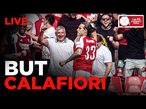 LIVE - CALAFIORI marque au bout de 24 SECONDES DE JEU dans le COMMUNITY SHIELD !!!