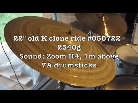 22" old K clone ride #050722  - 2340g - SOLD OUT