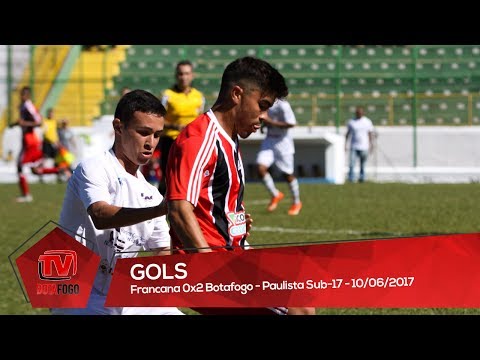 GOLS: Francana 0x2 Botafogo - Paulista Sub-17 - 10/06/2017