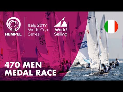 470 Men Medal Race | Hempel World Cup Series Genoa 2019