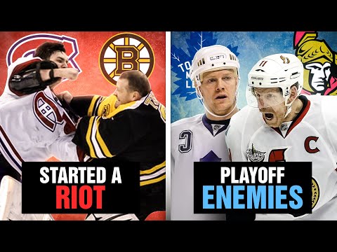 As rivalidades mais intensas da história da NHL!