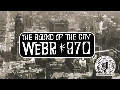 WEBR Radio, 970am The Sound Of The City Jingle, Johnny Mann Singers, Buffalo, New York 1962