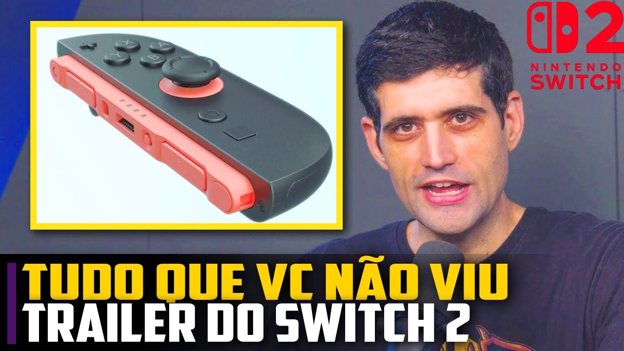 TUDO que você NÃO VIU no trailer de SWITCH 2