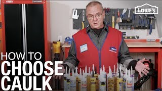 How To Choose the Right Caulk | Caulk Buying Guide from Lowe