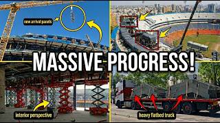 Camp Nou Roof Rising Fast(1 May 2026)| Compression Ring Expansion & Massive Progress|Camp Nou Update