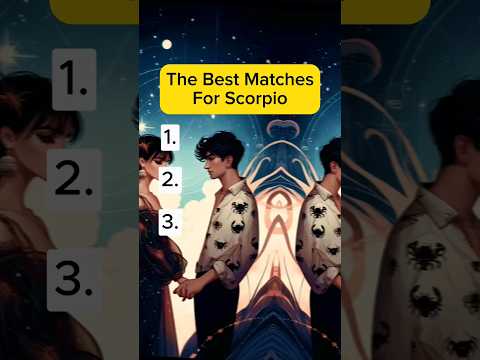 The best matches for scorpio zodiac sign 😱🔮 #shorts #astrology #trending #zodiacsymbols #psychology