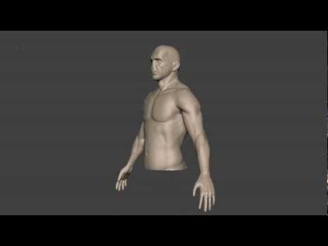 Voldemort anatomy sculpt WIP