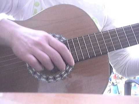 бой шестёрка на гитаре с приглушкой.