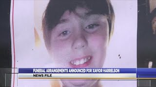 Funeral, visitation planned for Xavior Harrelson