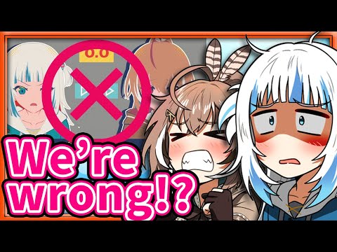 Gura and Mumei Mistook Mumei's Voice as Gura's 【HololiveEN】