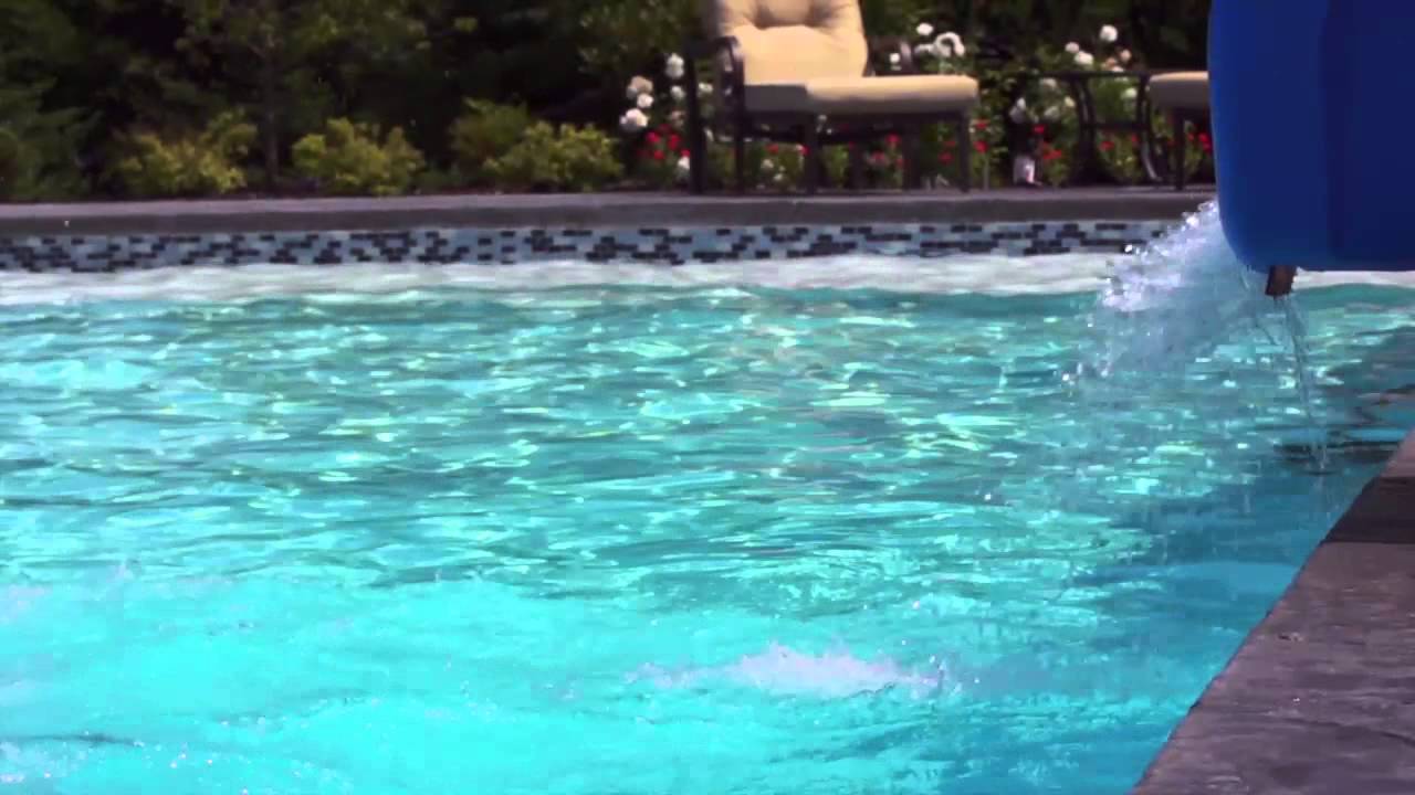 Rogue2 Pool Slide in Action