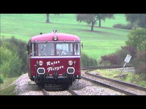 ROTER FLITZER Sonderfahrt Backofenfest Wackershofen 26.09.2015