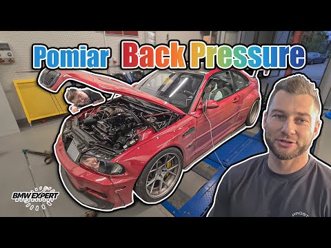 BMW Expert - Pierwsze pomiary "Back Pressure" na małym żeliwie