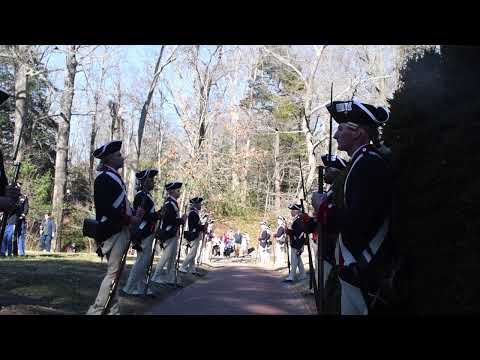 Washington's 290th birthday celebrated at Mount Vernon