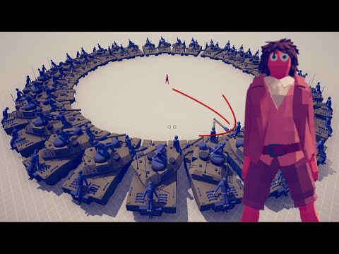 30x TANK vs 100x Halfling - Totally Accurate Battle Simulator