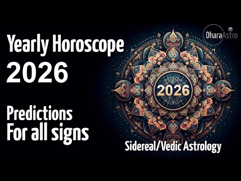 2026 Predictions Astrology | Vedic Horoscope for All Zodiac Signs #astrology #siderealastrology