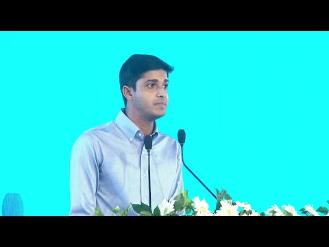 Vikram Aditya Sahoo's Address at Founder's Memorial Series 2023
