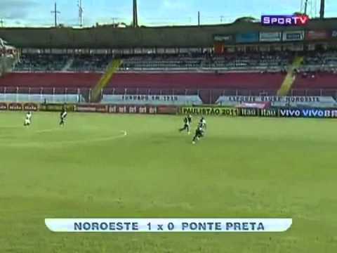 NOROESTE 1 X 0 PONTE PRETA - CAMPEONATO PAULISTA 2011 #14 RODADA