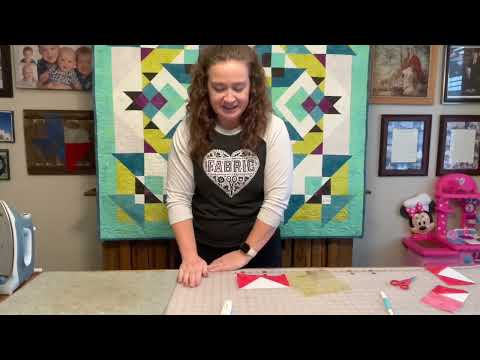 How to Make Flying Geese Stitch-and-Flip Tutorial: Beginner Skill Builder Quilt- Month 1, Week 2
