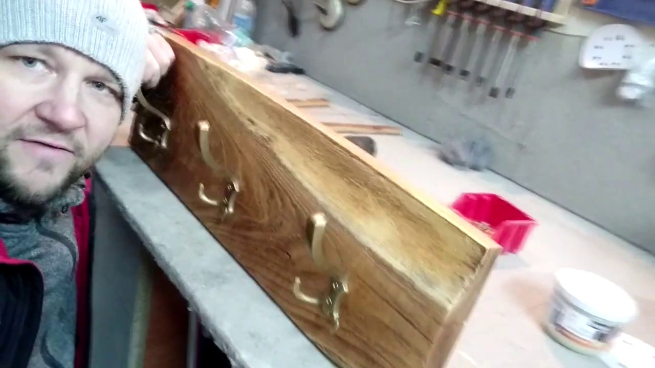 #9. Wieszak rustykalny