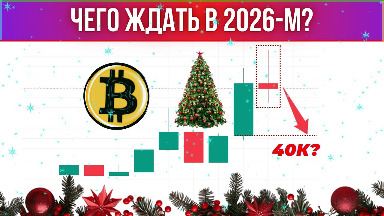 🎅 БИТКОИН - ГЛОБАЛЬНЫЙ ПРОГНОЗ НА 2026 ГОД!