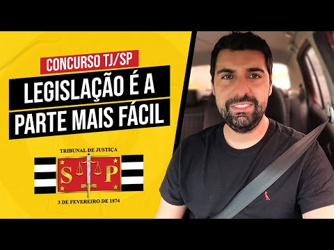 CONCURSO TJ SP 2021 ESCREVENTE - COMO ESTUDAR LEGISLAÇÃO?