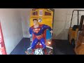 Jolly Roger Superman Train Kiddie Ride RARE