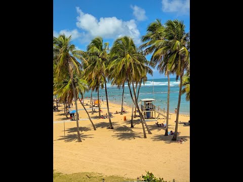 My 1st Time.. I Loved It ️🌴 Escambron Beach Caminitos.. 2 Beaches.. Pocita.. Antigua Bateria ❤️🇵🇷...