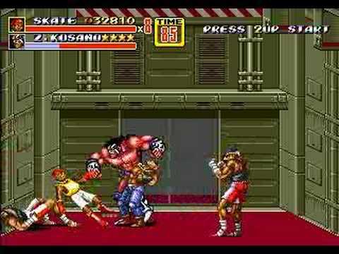 Streets of Rage 2 - Stage 8 - Skate