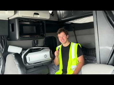 How to Set up the ZERO BREEZE Mark 2 Portable A/C in Your Semi-truck