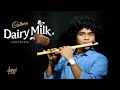 Kiss Me Close Your Eyes Flute Cover Anunand Dairymilk Silk Ringtone