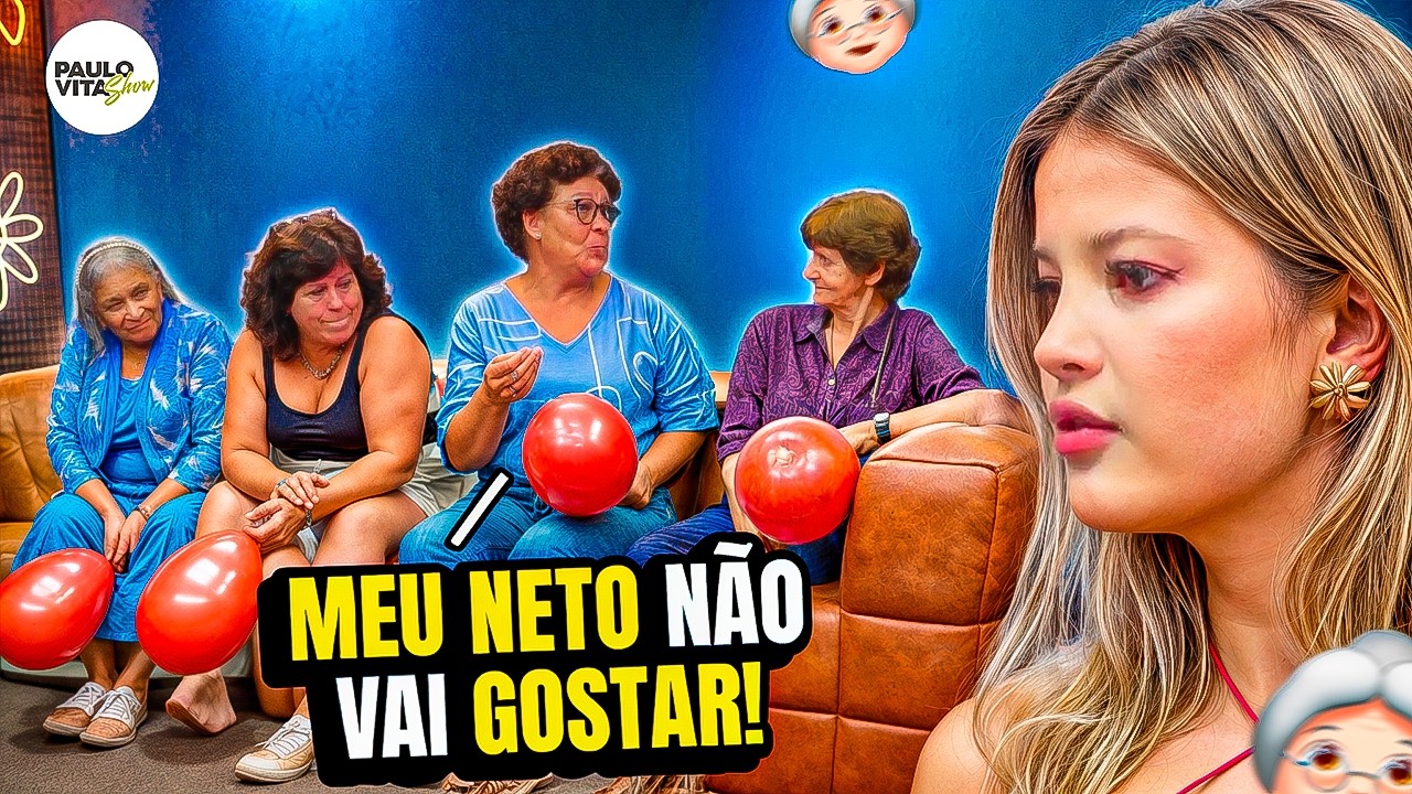 AVÓS furam o balão e escolhem DATE DOS NETOS