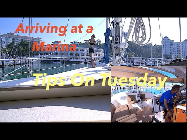 Docking an Amel Super Maramu - Tips on Tuesday