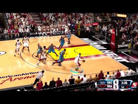 NBA 2K14: Kevin Durant vs Lebron James Highlights