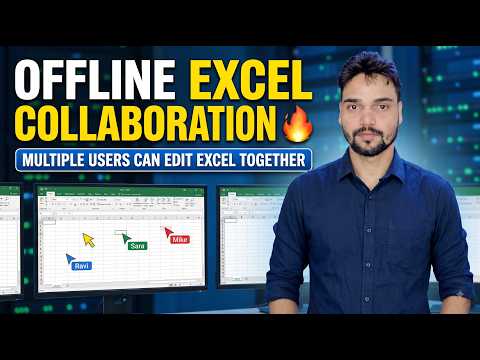 Offline Excel Collaboration 🔥 | Edit Excel Together with Multiple Users
