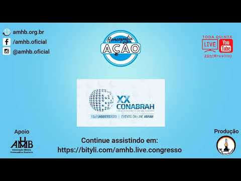Transmissão ao vivo de AMHB - Associação Médica Homeopática Brasileira