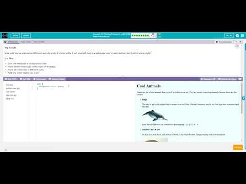 L11 - Styling Elements with CSS