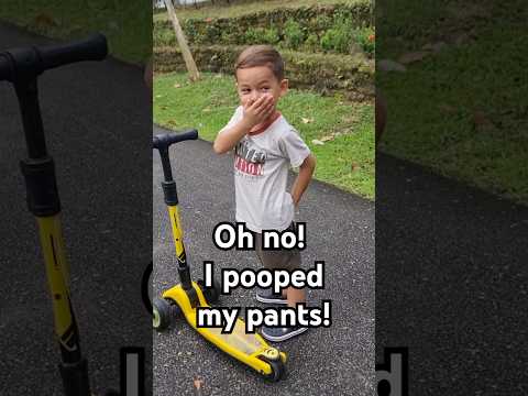 Oh Dear! I pooped my pants! #shorts #subscribers #memes