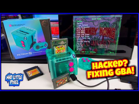 The Hyperkin Retron Sq Hacked? Well At Least Let's Fix GBA & Load Roms Without The Cartridge!
