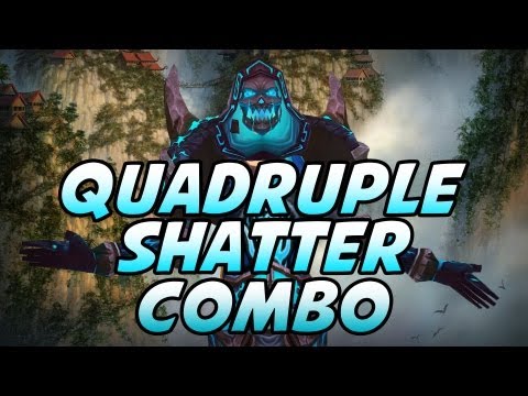 How To Quadruple Shatter Combo In A Row - Frost Mage PvP Mists of Pandaria